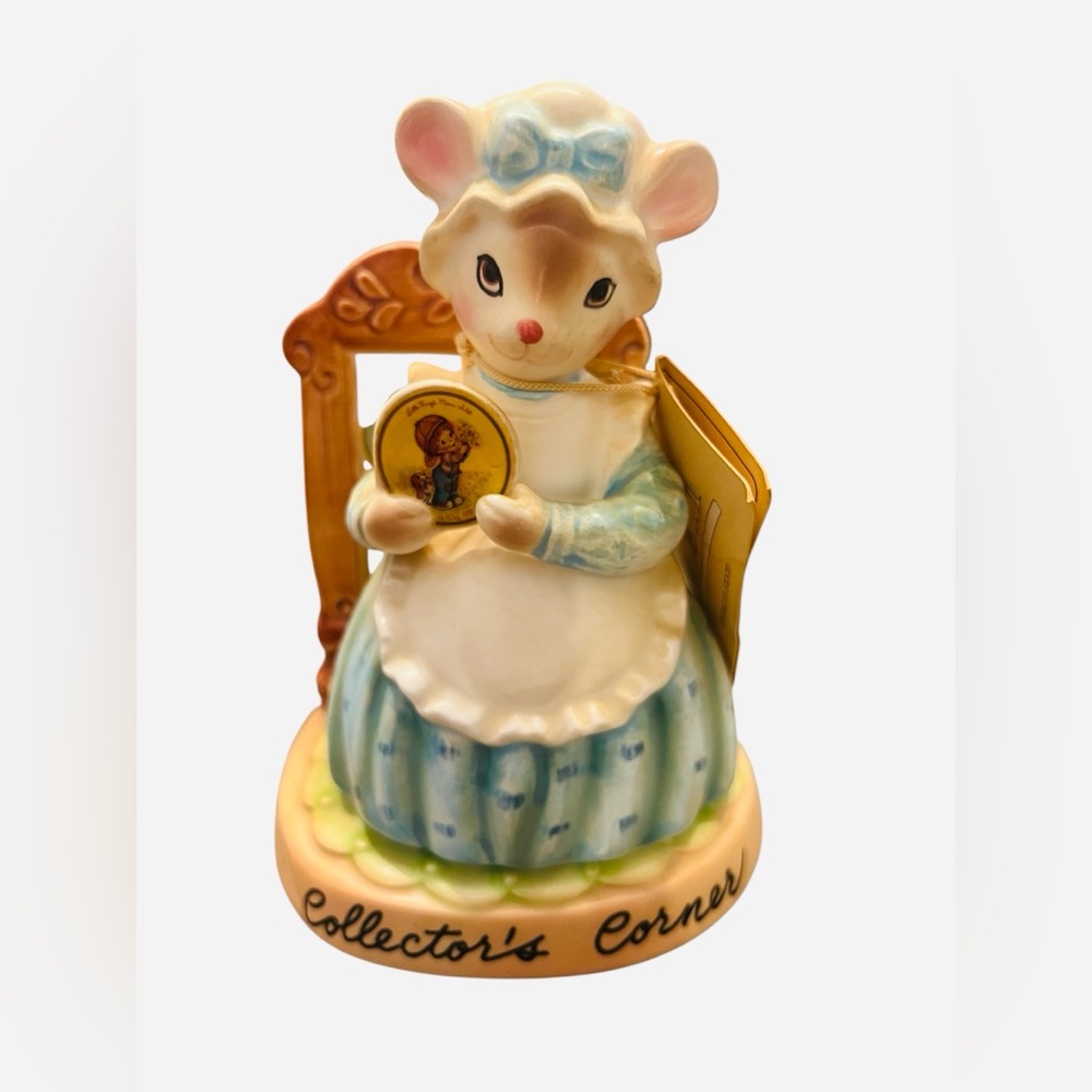 Avon Collector’s Corner “Cherished Moments” Lady Mouse Figurine